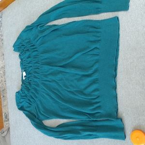 Ann Taylor Loft green sweater